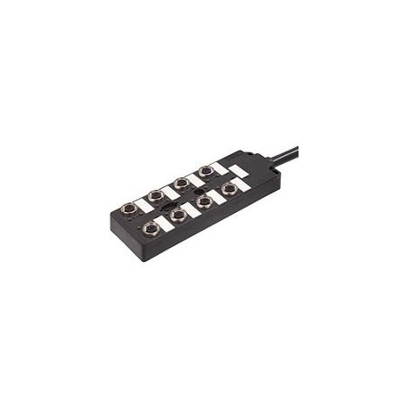 Molex MPIS M12 PNP 5P 8PT M23 BK DUAL 1202480066
